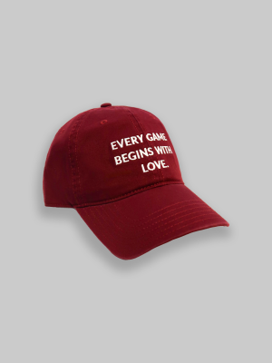 EVERY GAME BEGINS WITH LOVE Cap